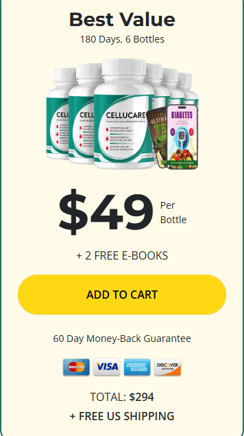 CelluCare price 6 bottle
