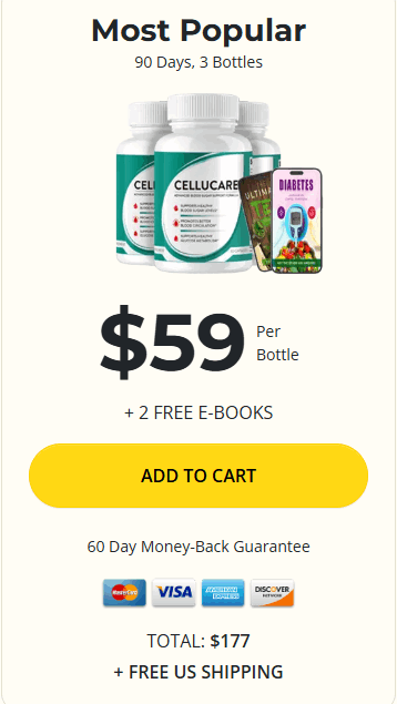 CelluCare price 3 bottle